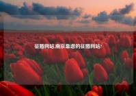 征婚网站,南京靠谱的征婚网站?