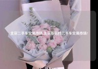 北京二手车交易市场,北京亚运村二手车交易市场?