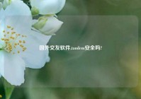 国外交友软件,tandem安全吗?