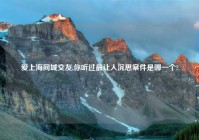爱上海同城交友,你听过最让人沉思案件是哪一个?