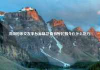 济南相亲交友平台加盟,济南最好的婚介在什么地方?