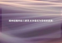 扬州结婚风俗三道茶,长孙皇后为李世民选美?