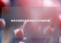 扬州生活网论坛,扬州为什么不向南发展?