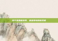 南宁免费相亲网，邂逅爱情的新契机