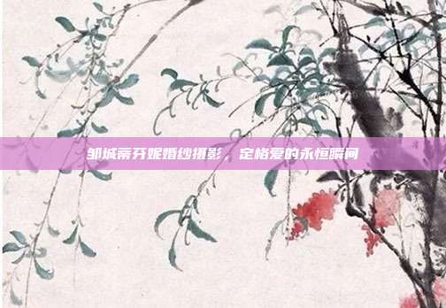 邹城蒂芬妮婚纱摄影，定格爱的永恒瞬间