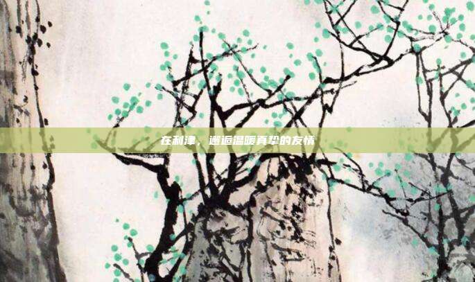 在利津，邂逅温暖真挚的友情